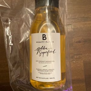 Beauty Papier Golden superfood shower gel